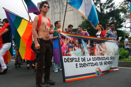 LGBT pride march