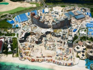 Aerial view of the Bahamar resort (CSCEC).