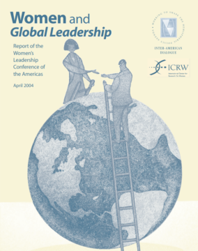 Women and Global Leadership, report cover