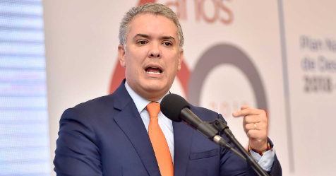 Duque // File Photo: Colombian Government.