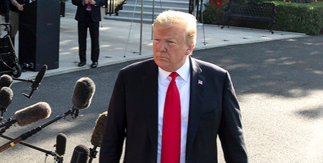 President Donald Trump last Thursday announced that the United States would impose new tariffs on imports from Mexico beginning June 10, saying the country has failed to stop flows of migrants from coming to the United States. // File Photo: White House.