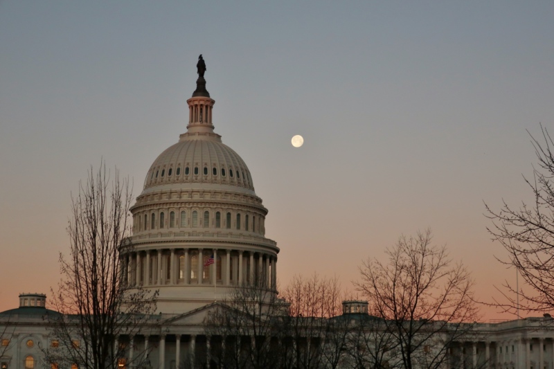 Photo of US Capitol in Washington, DC
