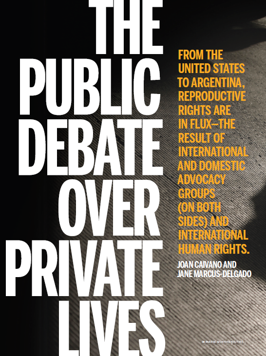 public debate over private lives, report, joan caivano