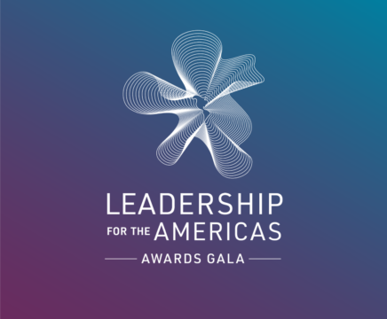 Save the Date graphic for Leadership for the Americas Awards Gala