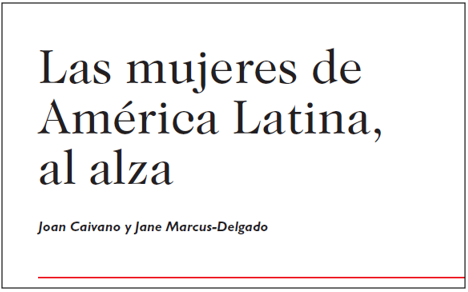 las mujeres de america latina, al alza