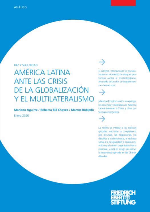 Report cover for America Latina ante la crisis de globalizacion y el multilaterismo