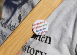 button, women's rights