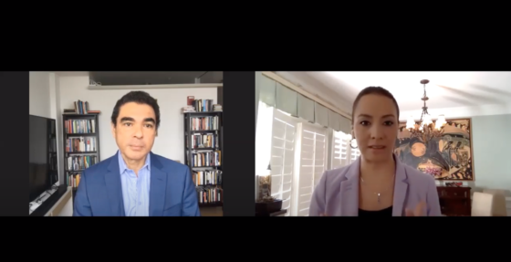 Interview with Manuel Orozco and Gabriela Frias
