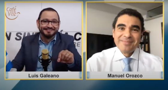 Conversation with Manuel Orozco and Luis Gaelano