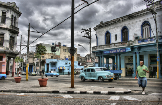 Car on Havana, Cuba