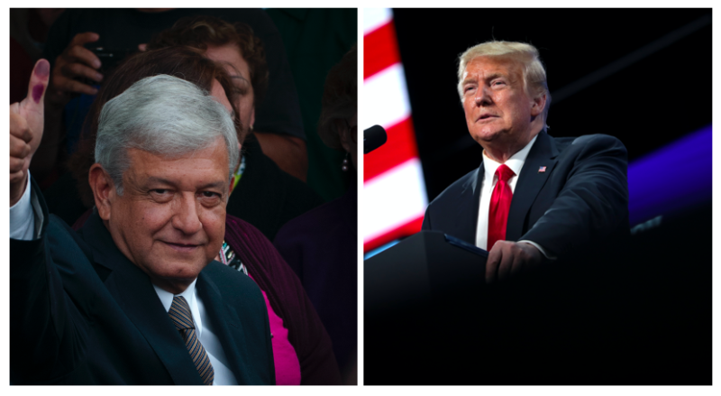 Andres Manuel Lopez Obrador & Donald Trump