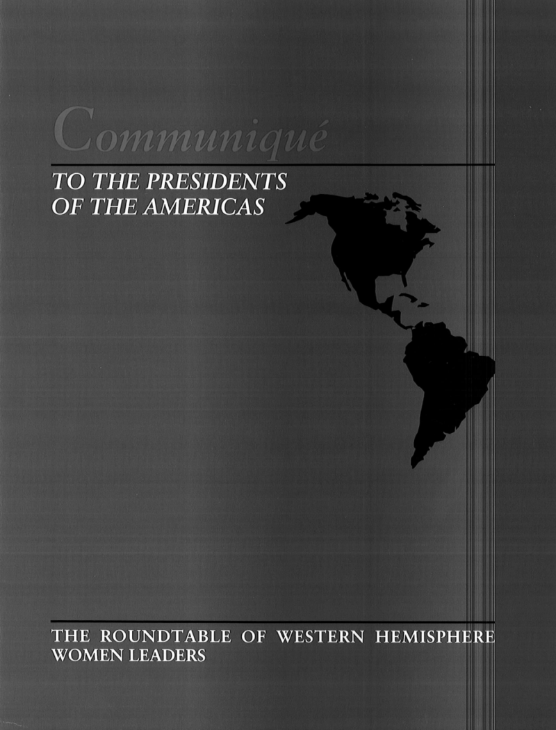 Report Cover for Communiqué