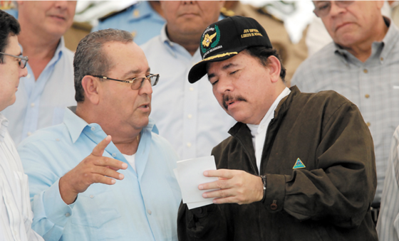 Image of Daniel Ortega and Arnoldo Aleman