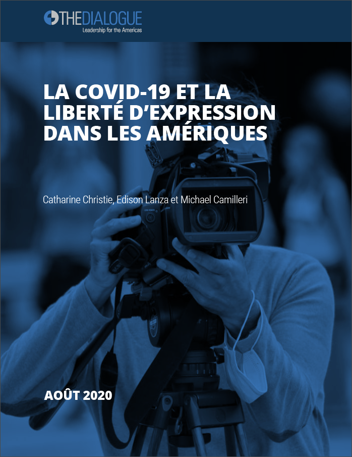 French cover of the report