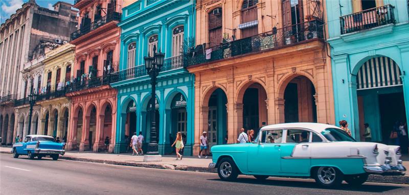 A street in Havana, Cuba.