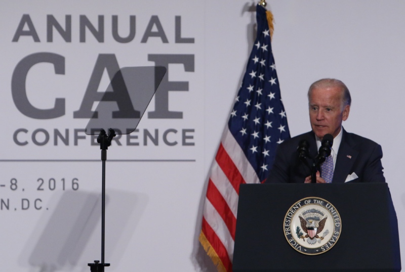 Joe Biden speaking during the 20th Annual CAF Conference