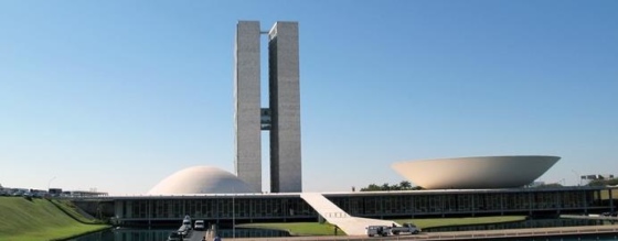 The National Congress building in Brasília