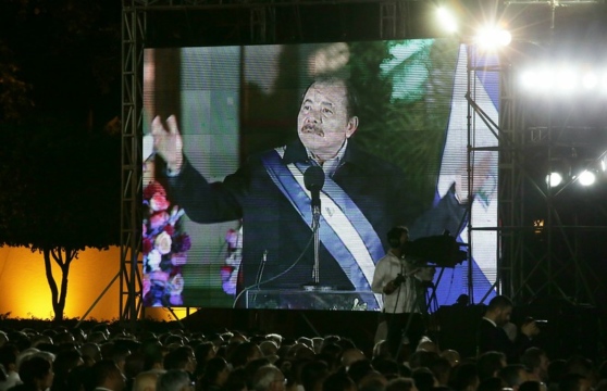 Daniel Ortega speaking