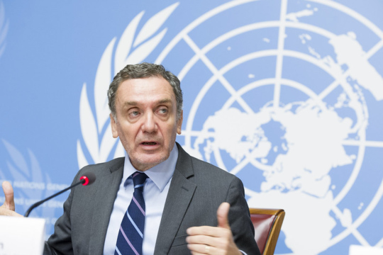 Santiago Canton presenta ante las Naciones Unidas en 2019