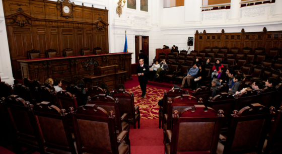 The committee that is to draft a new Chilean Constitution is considering mine nationalizations. Formal sessions of the constitutional convention began Tuesday in the Chamber of Deputies of the former National Congress building. // File Photo: Chilean Government.