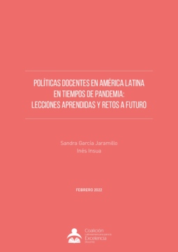 Cover report Políticas docentes en pandemia