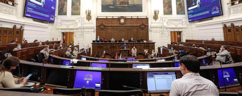 An increasing number of Chileans have become opposed to proposals coming from the country’s Constitutional Convention (pictured). // File Photo: Chile Constitutional Convention.