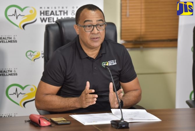Jamaican Health & Wellness Minister Christopher Tufton in April launched a cancer awareness campaign. Prostate cancer is the leading cause of death for Jamaican men. // File Photo: Government of Jamaica.
