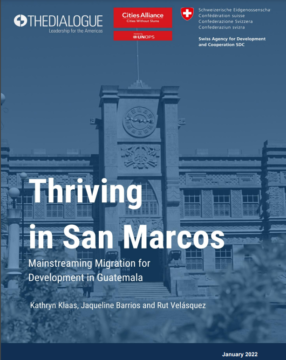 Cover of Thriving in San Marcos Report