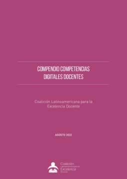 Cover of compendio competencias digitales docentes