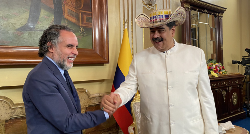 Photo of Benedetti and Maduro