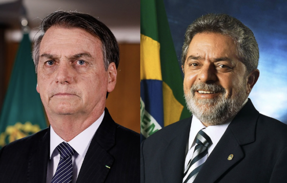 Picture of Bolsonaro and Lula
