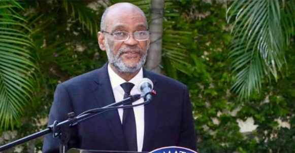 Photo of Haitian Prime Minister Ariel Henry