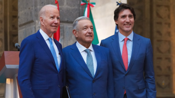 Photo of Biden, López Obrador and Trudeau