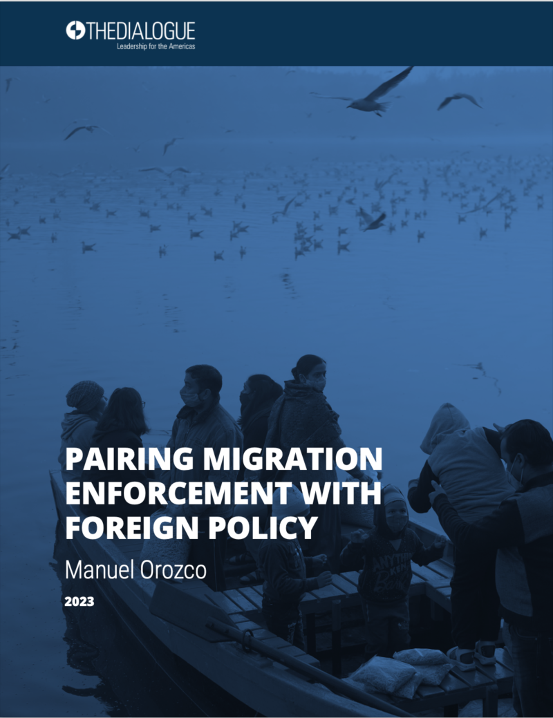 Cover photo Pairing Migration Enforcement with Foreign Policy Report