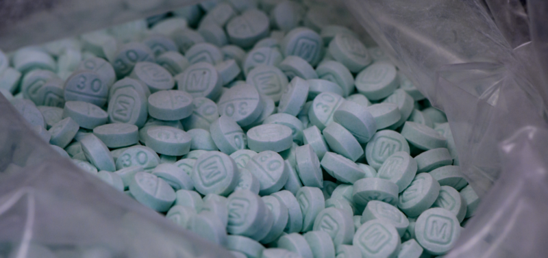 Photo of fentanyl pills