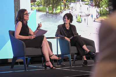 photo of CAF Conference - Fireside Chat with Rebecca Bill Chavez and Nina Hachigian