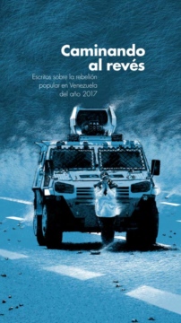 Image of book cover with a military tank in Venezuela