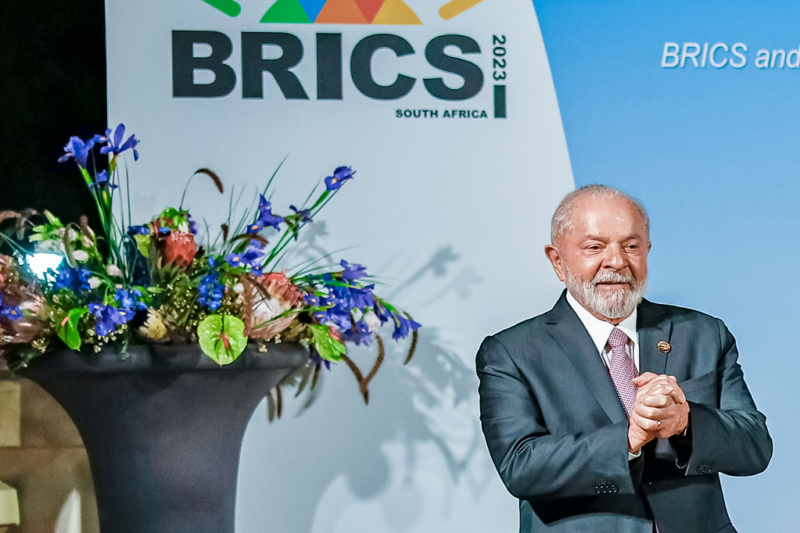 photo of Lula at the BRICS Summit