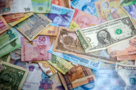 Photo of multiple currencies