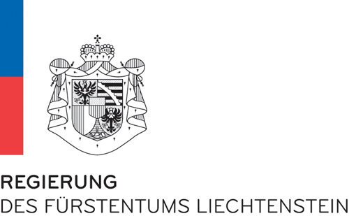 Photo of the logo of the government of Lichtenstein