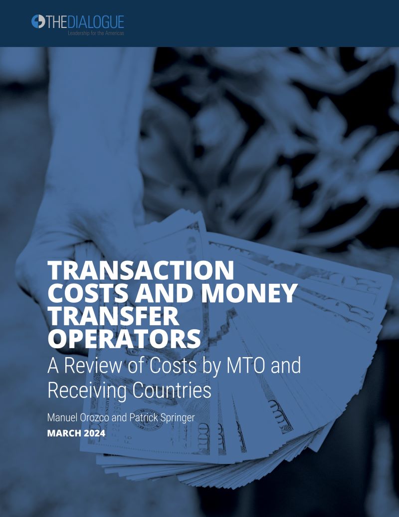 Photo of report cover for Transaction Costs and Money Transfer Operators - A Review of Costs by MTO Receiving Countries