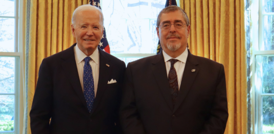 Biden and Arevalo at WH